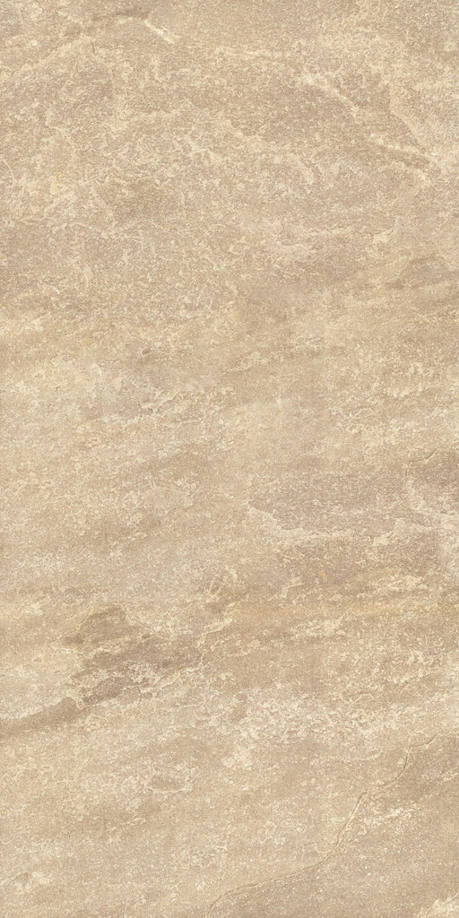 Tavares Gold Slate Effect Matt Porcelain Wall & Floor Tile 600x1200mm