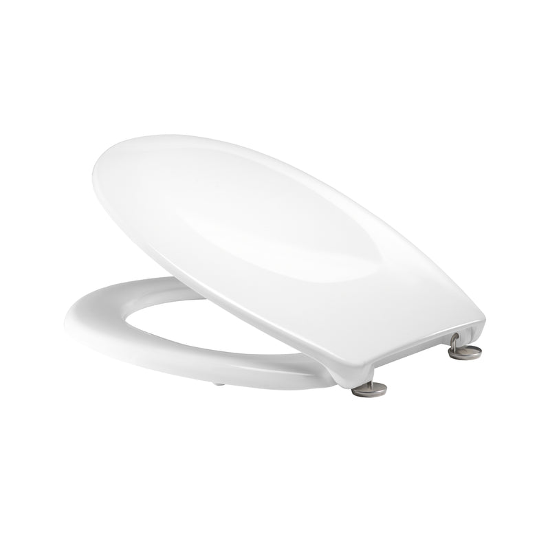 Tavistock Verve Thermoset Toilet Seat with Swivel Hinges - White