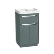 Tavistock Acumen 500mm Freestanding Unit - Matt Viridian Green