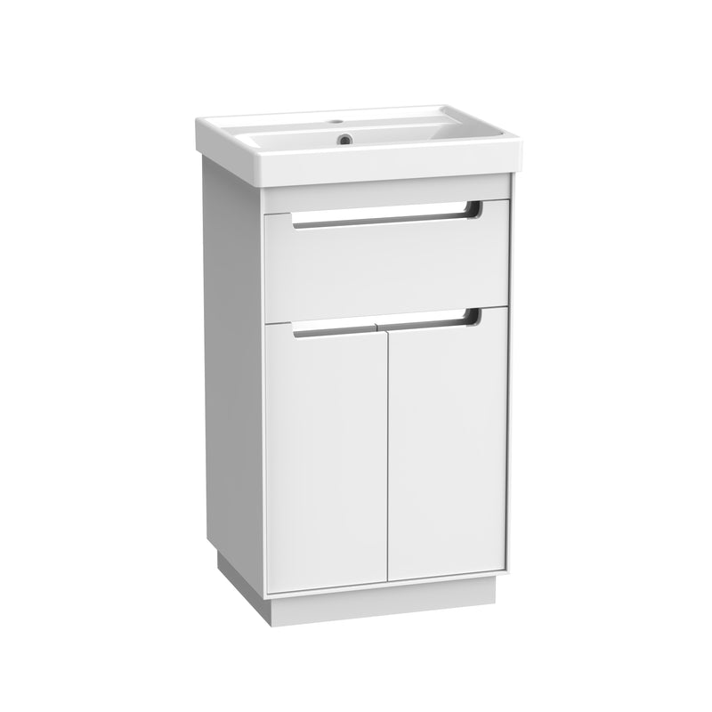 Tavistock Acumen 500mm Freestanding Unit - Gloss White
