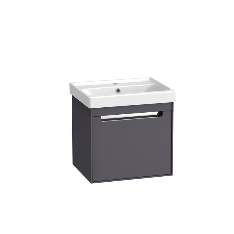 Tavistock Acumen 500mm Wall Mounted Unit - Matt Storm Grey