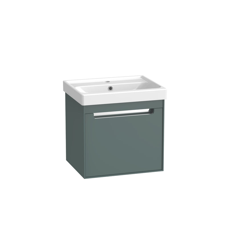 Tavistock Acumen 500mm Wall Mounted Unit - Matt Viridian Green