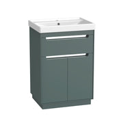 Tavistock Acumen 600mm Freestanding Unit - Matt Viridian Green