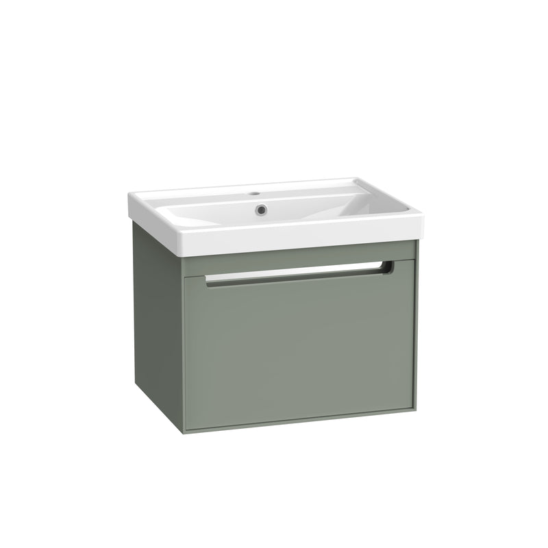 Tavistock Acumen 600mm Wall Mounted Unit - Matt Laurel Green