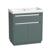 Tavistock Acumen 800mm Freestanding Unit - Matt Viridian Green