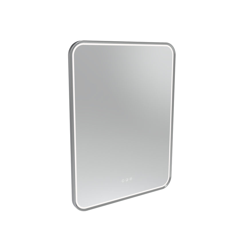 Tavistock Alderbury 600mm Illuminated Rectangular Mirror - Chrome