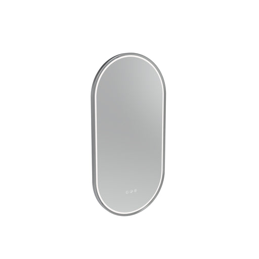 Tavistock Alderbury 400mm Illuminated Pill Mirror - Chrome