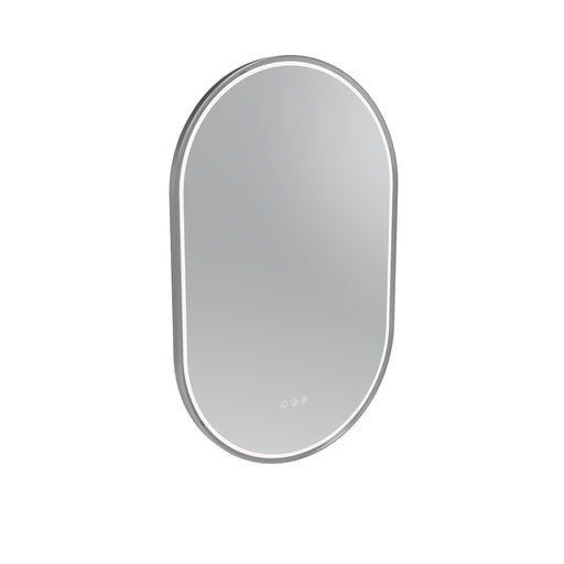Tavistock Alderbury 500mm Illuminated Pill Mirror - Chrome