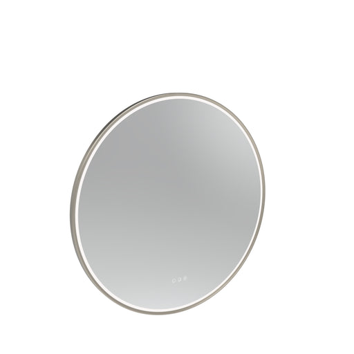 Tavistock Alderbury 800mm Illuminated Mirror - Brushed Nickel