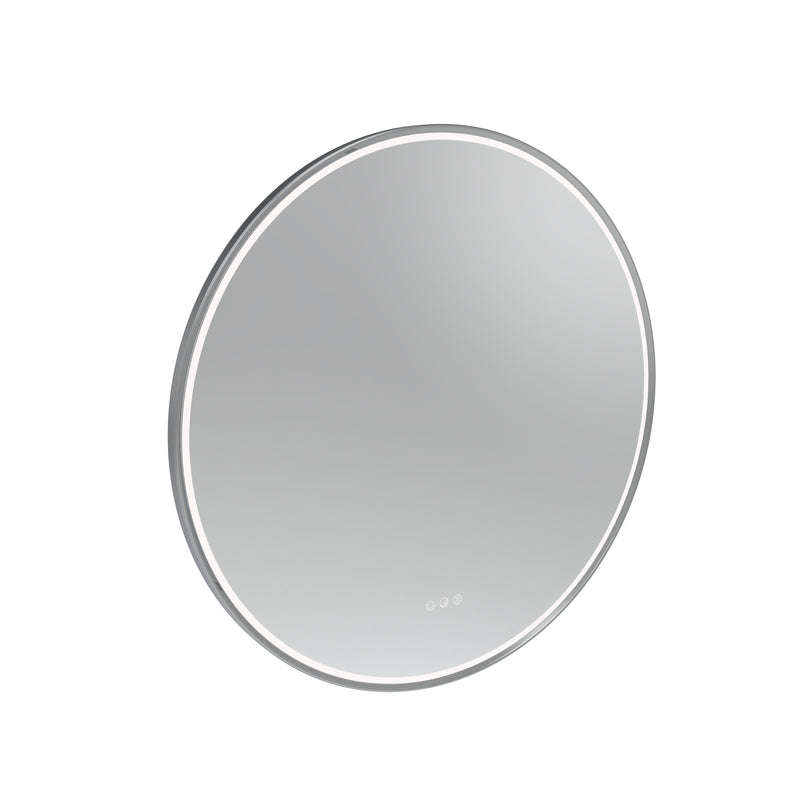 Tavistock Alderbury 800mm Illuminated Circular Mirror - Chrome