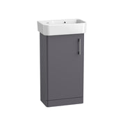 Tavistock Arlo 400mm Cloakroom Unit - Matt Storm Grey