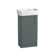 Tavistock Arlo 400mm Cloakroom Unit - Matt Viridian Green