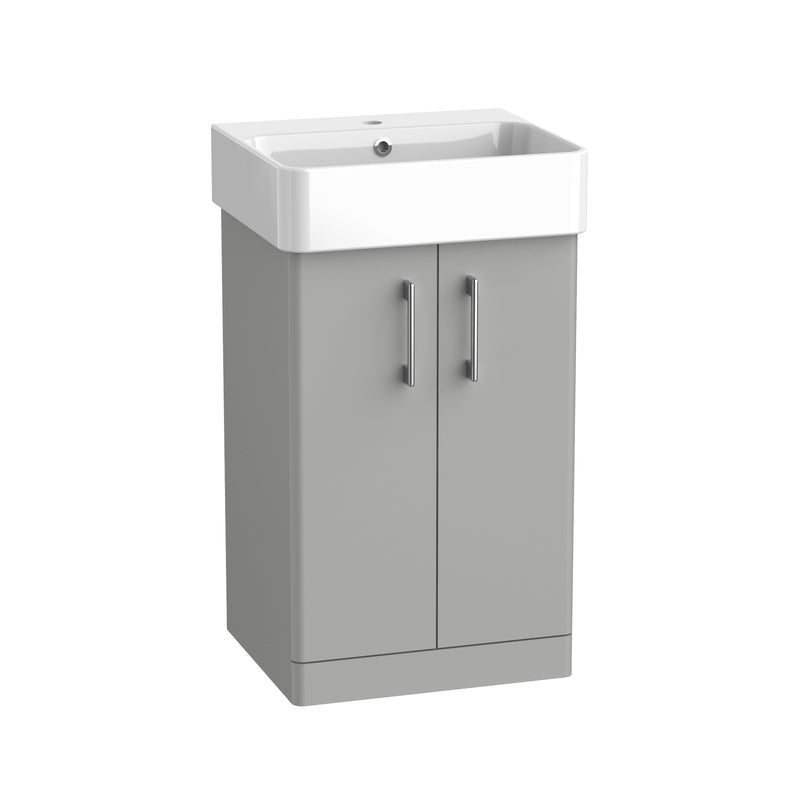 Tavistock Arlo 500mm Freestanding Unit - Matt Light Grey