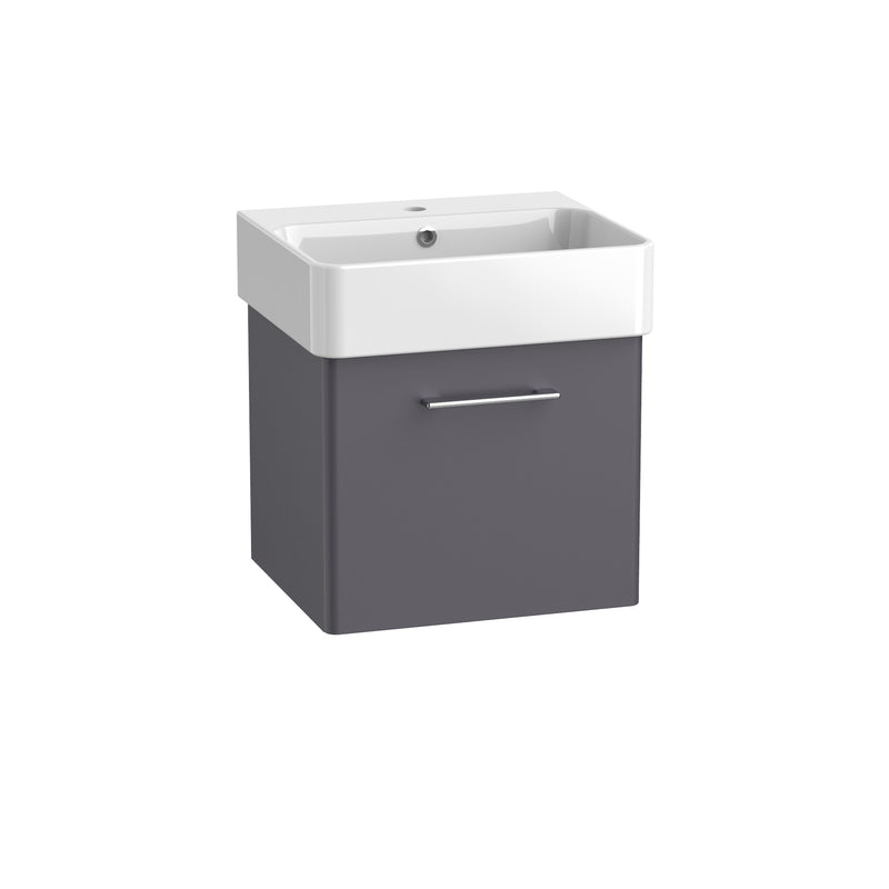 Tavistock Arlo 500mm Wall Mounted Unit - Matt Storm Grey