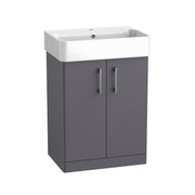 Tavistock Arlo 600mm Freestanding Unit - Matt Storm Grey