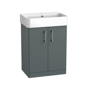 Tavistock Arlo 600mm Freestanding Unit - Matt Viridian Green