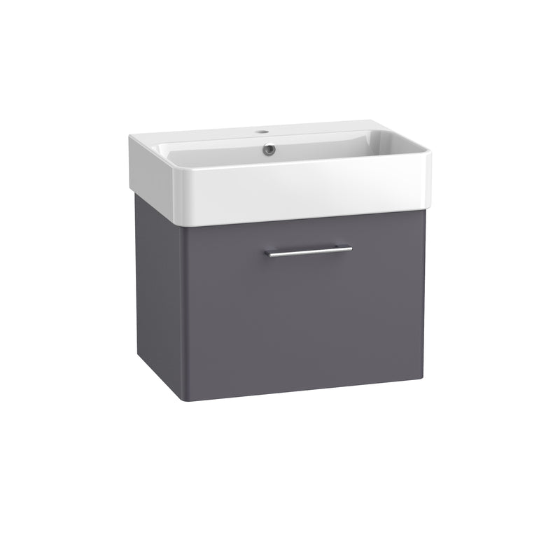 Tavistock Arlo 600mm Wall Mounted Unit - Matt Storm Grey