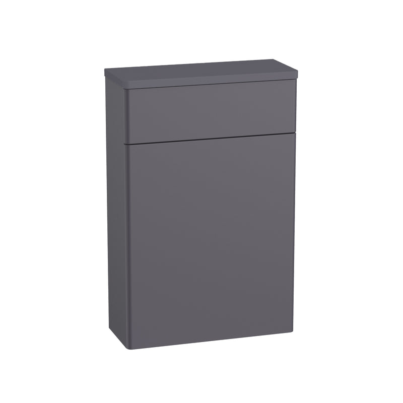 Tavistock Arlo Back to Wall WC Unit & Worktop - Matt Storm Grey