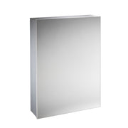 Tavistock Balance 440mm Single Door Mirror Cabinet - Aluminium