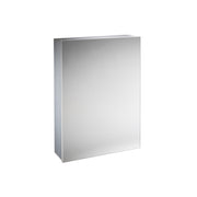 Tavistock Balance 440mm Single Door Mirror Cabinet - Aluminium