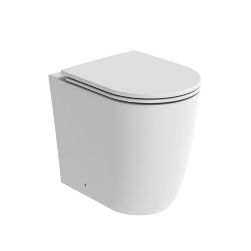 Tavistock Compass Round Back To Wall WC Pan
