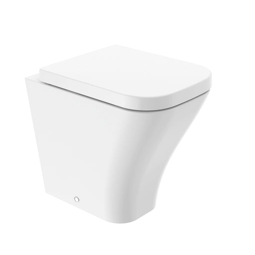 Tavistock Cadence Square Back to Wall WC Pan - White