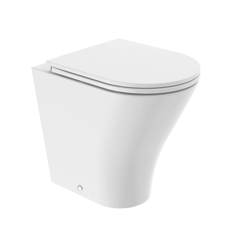 Tavistock Cadence Round Back to Wall WC - Pan