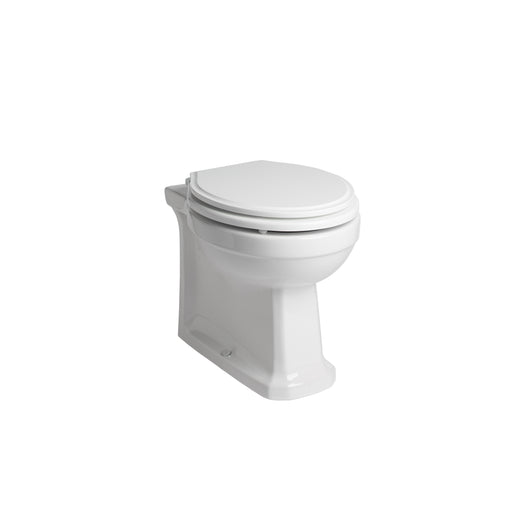 Tavistock Vitoria Back to Wall WC Pan - White