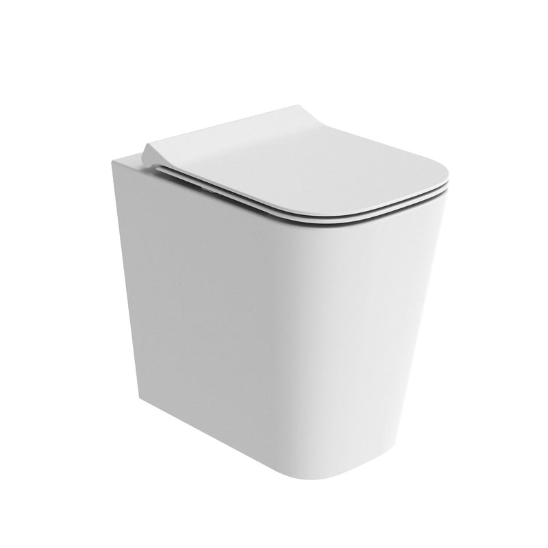 Tavistock Compass Square Comfort Height Back To Wall WC Pan