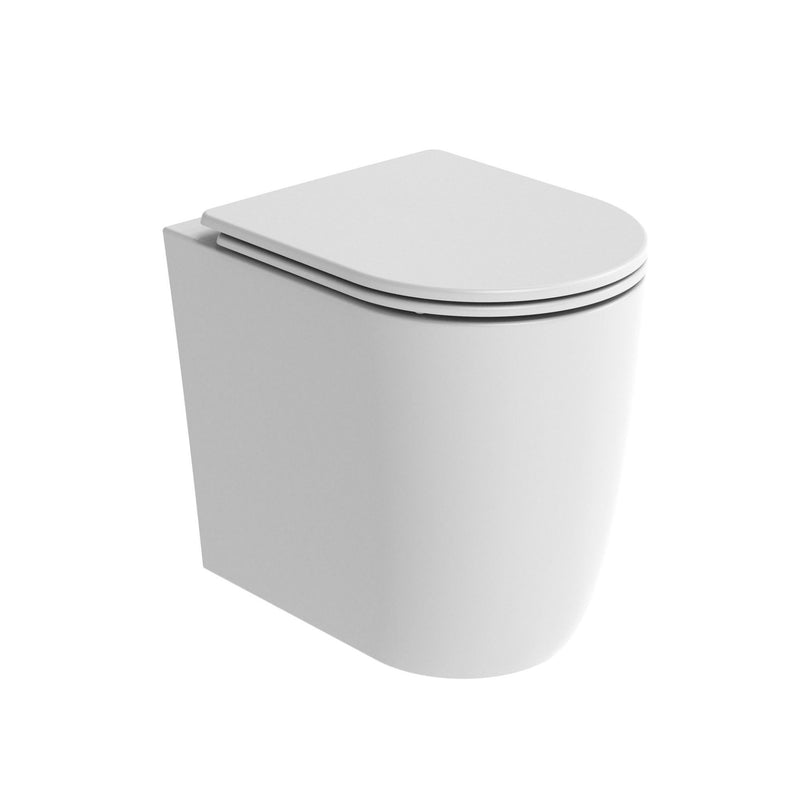 Tavistock Compass Round Comfort Height Back to Wall WC Pan
