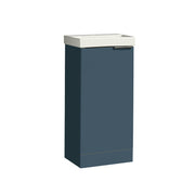Tavistock Cadence Slab 400mm Cloakroom Unit - Matt Oxford Blue