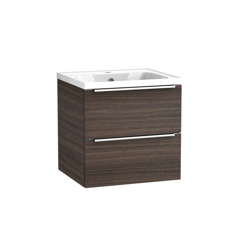 Tavistock Cadence Slab 500mm Wall Mounted Unit - English Walnut