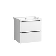 Tavistock Cadence Slab 500mm Wall Mounted Unit - Gloss White