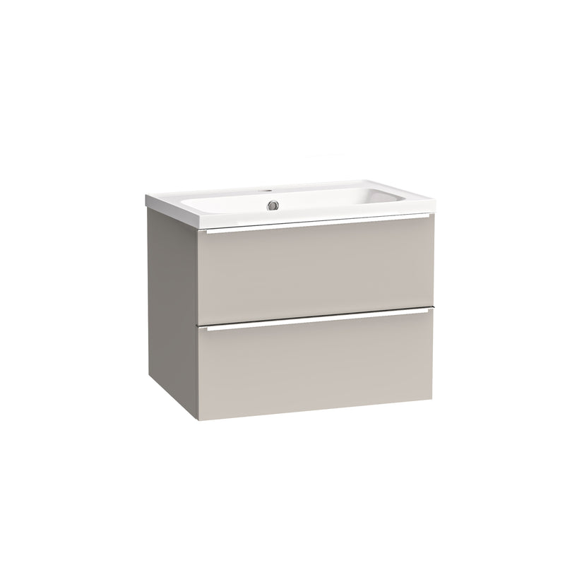 Tavistock Cadence Slab 600mm Wall Mounted Unit - Matt Flax