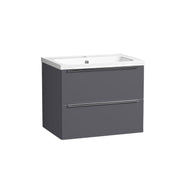 Tavistock Cadence Slab 600mm Wall Mounted Unit - Matt Storm Grey