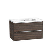 Tavistock Cadence Slab 800mm Wall Mounted Unit - English Walnut