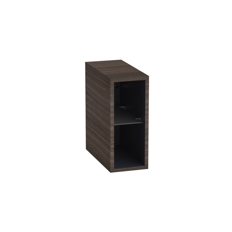 Tavistock Cadence Slab 200mm Open Storage Unit - English Walnut