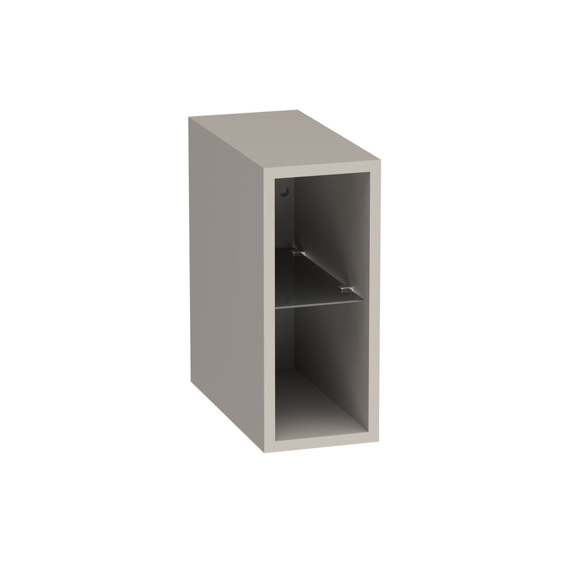 Tavistock Cadence Slab 200mm Open Storage Unit - Matt Flax