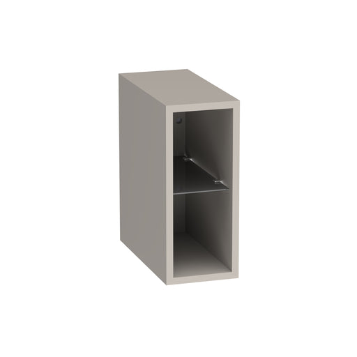Tavistock Cadence Slab 200mm Open Storage Unit - Matt Flax