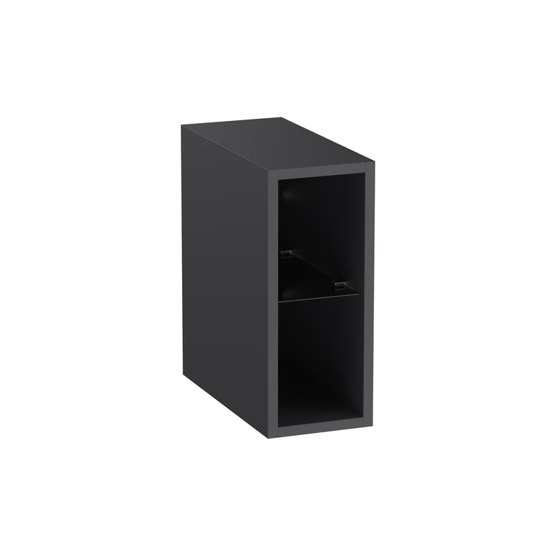 Tavistock Cadence Slab 200mm Open Storage Unit - Matt Storm Grey