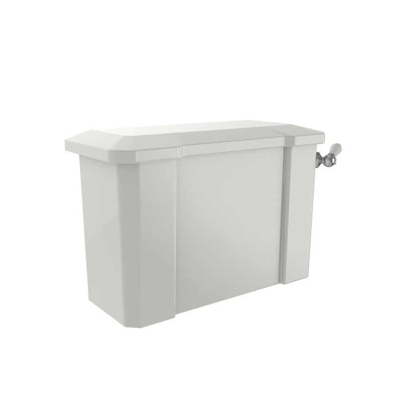 Tavistock Vitoria 6/4L Low Level Cistern - White