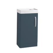 Tavistock Compass 450mm Freestanding Cloakroom Unit - Matt Oxford Blue