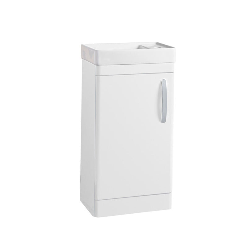 Tavistock Compass 450mm Freestanding Cloakroom Unit - Gloss White