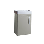 Tavistock Compass 450mm Wall Mounted Cloakroom Unit - Gloss Light Grey