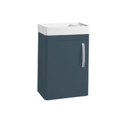 Tavistock Compass 450mm Wall Mounted Cloakroom Unit - Matt Oxford Blue