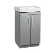 Tavistock Compass 500mm Freestanding Basin Unit - Gloss Light Grey