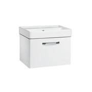 Tavistock Compass 500mm Wall Mounted Basin Unit - Gloss White