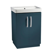 Tavistock Compass 600mm Freestanding Basin Unit - Matt Oxford Blue
