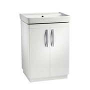 Tavistock Compass 600mm Freestanding Basin Unit - Gloss White