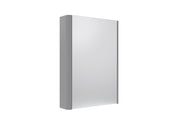 Tavistock Compass 475mm Single Door Non Illuminated Mirror Cabinet - Gloss Light Grey